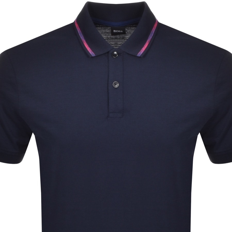 Alternative Image for ProductBOSS Pejay Polo T Shirt Navy2